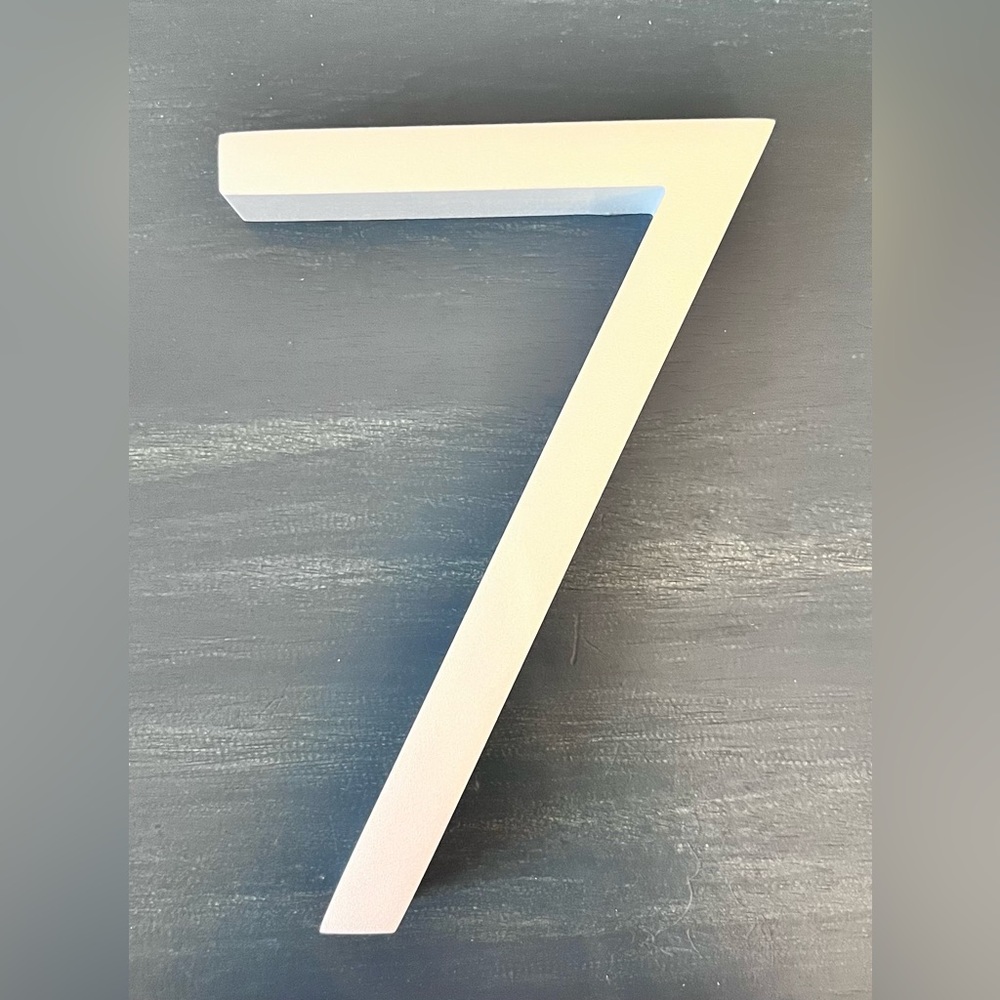 NIB - Authentic Design Within Reach- contemporary Modern House Number, #7